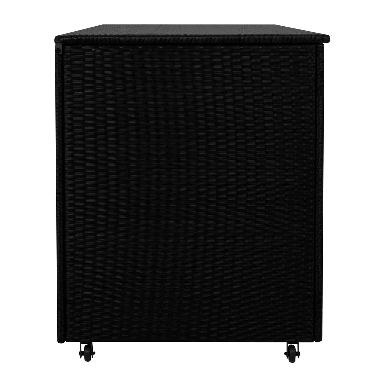 Rattan-Kissen-Auflagenkiste 996L – Schwarz