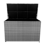 Rattan-Kissen-Auflagenkiste 996L – Grau