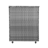 Rattan-Kissen-Auflagenkiste 996L – Grau