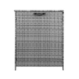 Rattan-Kissen-Auflagenkiste 996L – Grau