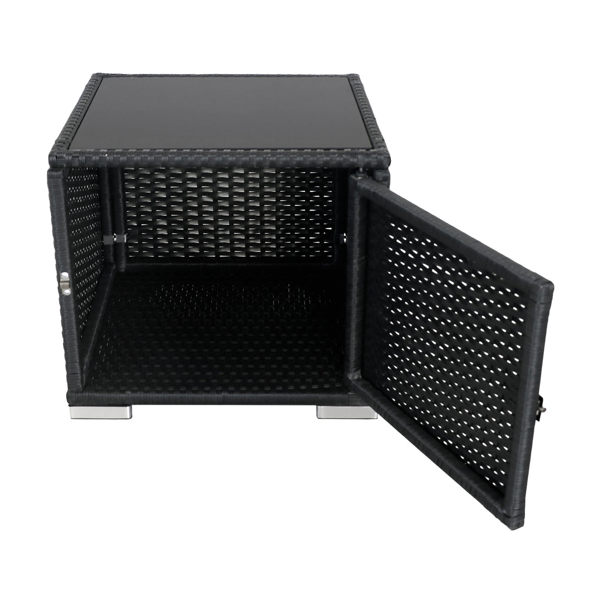 Liegestuhlset aus Rattan