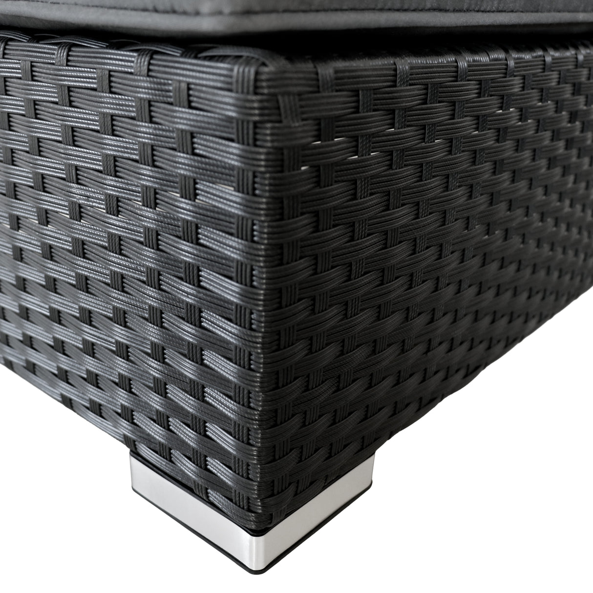 Liegestuhlset aus Rattan