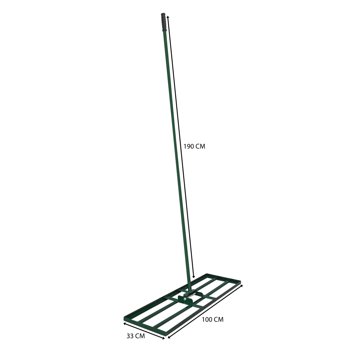 100 cm Rasenrakel - Grün