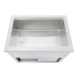 Mobiler Cocktail-Bar-Station mit 800mm Eiswürfelwagen