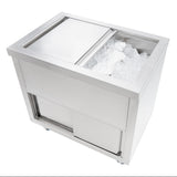 Mobiler Cocktail-Bar-Station mit 800mm Eiswürfelwagen
