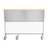 Mobiler Cocktail-Bar-Station mit 1000mm Eiswürfelwagen