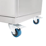 Mobiler Cocktail-Bar-Station mit 1000mm Eiswürfelwagen