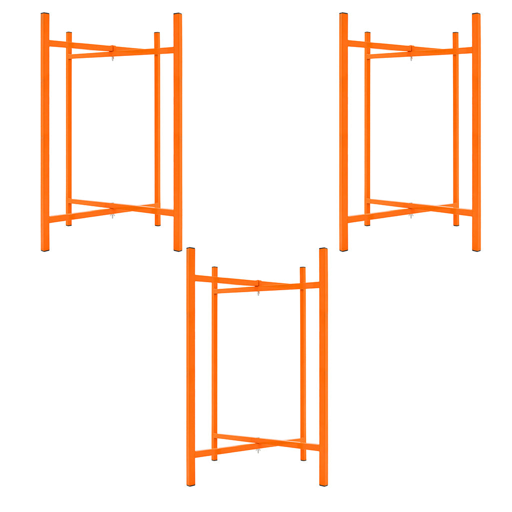2x Arbeitsböcke & 3x Mörtelbrettständer 750 mm H