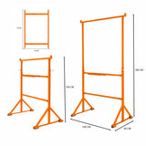 2x Arbeitsböcke & 3x Mörtelbrettständer 750 mm H