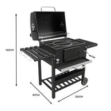 XL-BBQ-Räuchergrill & Holzspäne/-stücke