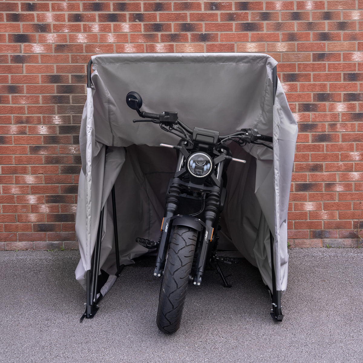 Motorrad-Schutzzelt L - Grau