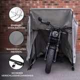 Motorrad-Schutzzelt L - Grau