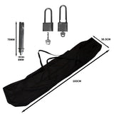 Motorrad-Schutzzelt XL - Grau