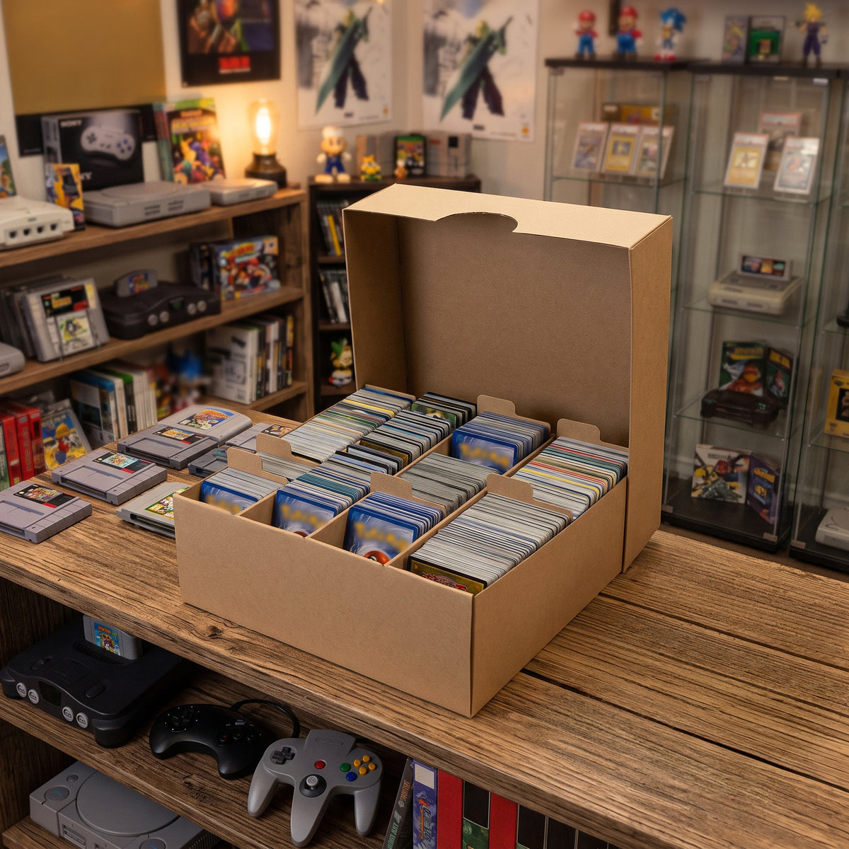 TCG Karton-Aufbewahrungsboxen, 3er-Pack