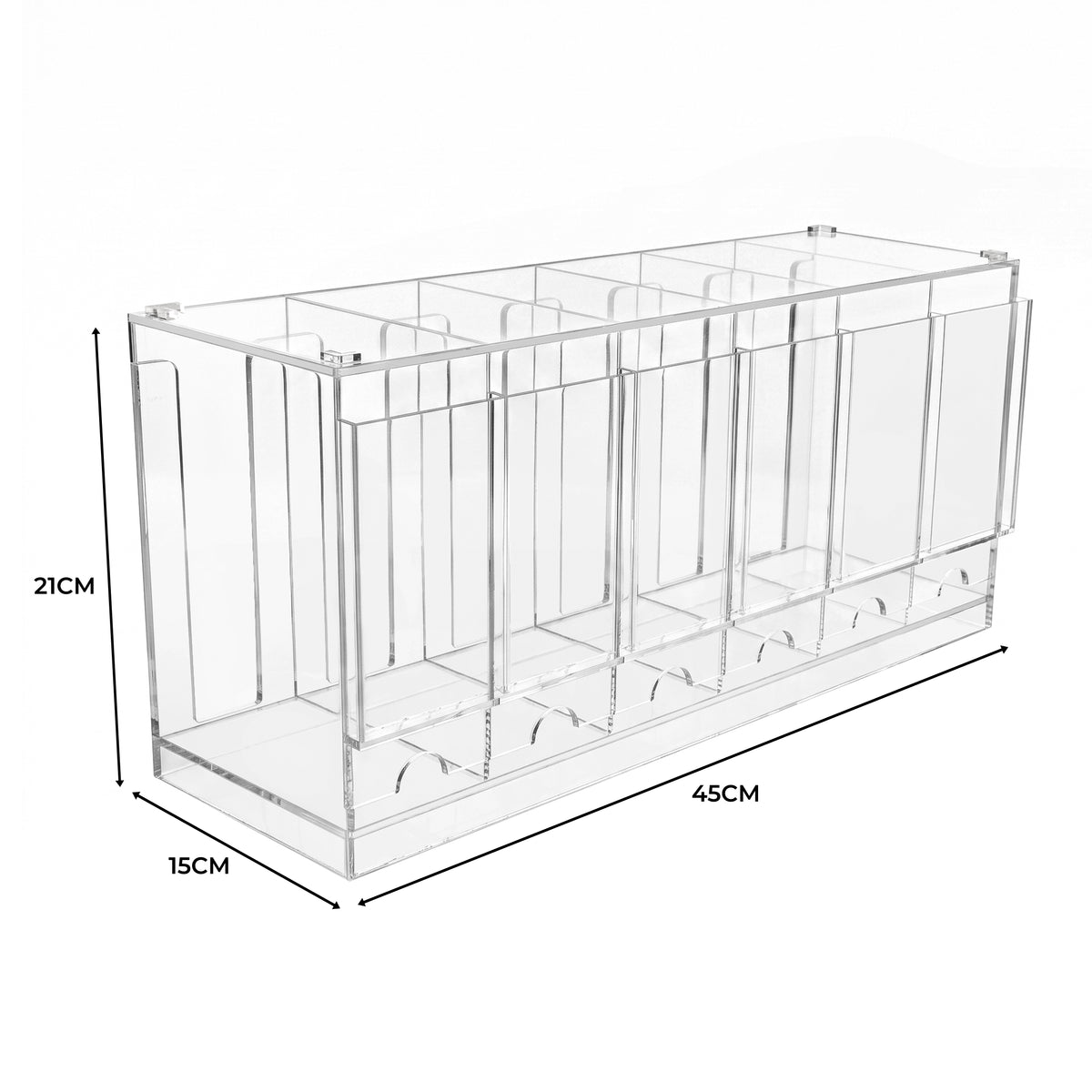 6-Fach Acryl Boosterpack-Spender