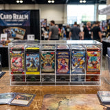 TCG Karten-Aufbewahrungsboxen, 3er-Pack mit Acrylspender