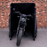 Motorrad-Schutzzelt XL - Schwarz
