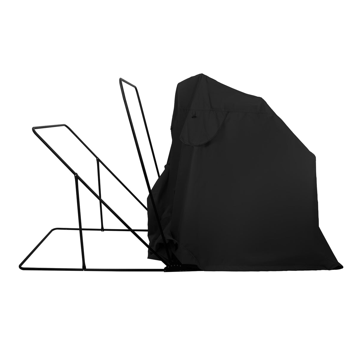 Motorrad-Schutzzelt XL - Schwarz