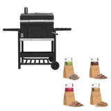 XL-BBQ-Räuchergrill & Holzspäne/-stücke