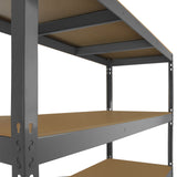 Monster Racking Q-Rax Lagerregal Regal 160cm x 60cm Grau