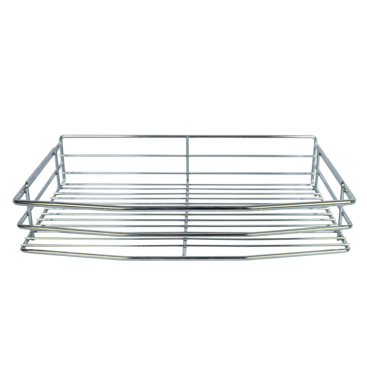 Ausziehbarer Edelstahl-Eckschrank 90-100cm linke Seite