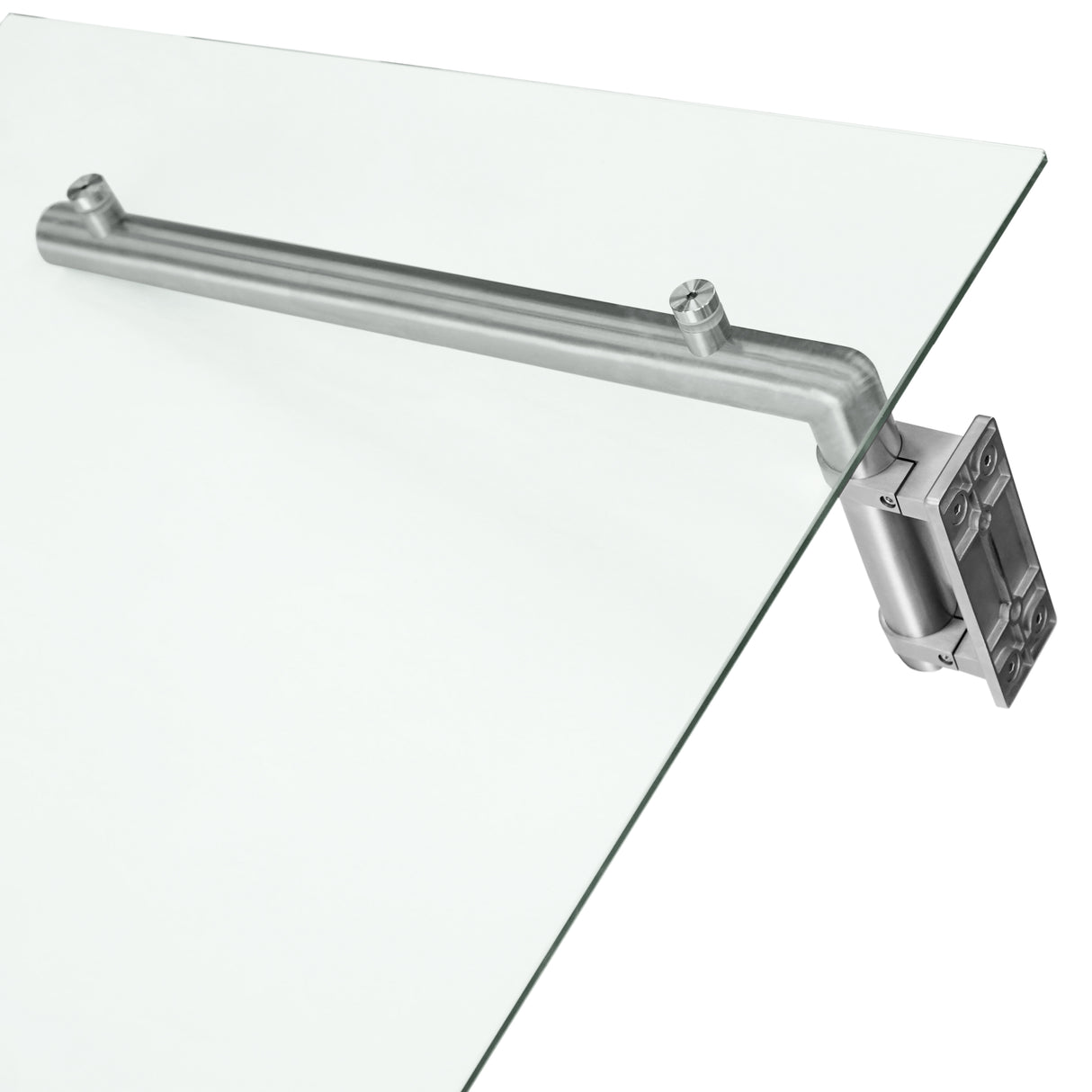 Haustür Vordach Glas - 120cm x 80cm
