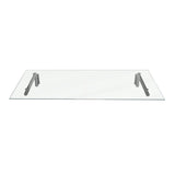 Haustür Vordach Glas - 120cm x 80cm