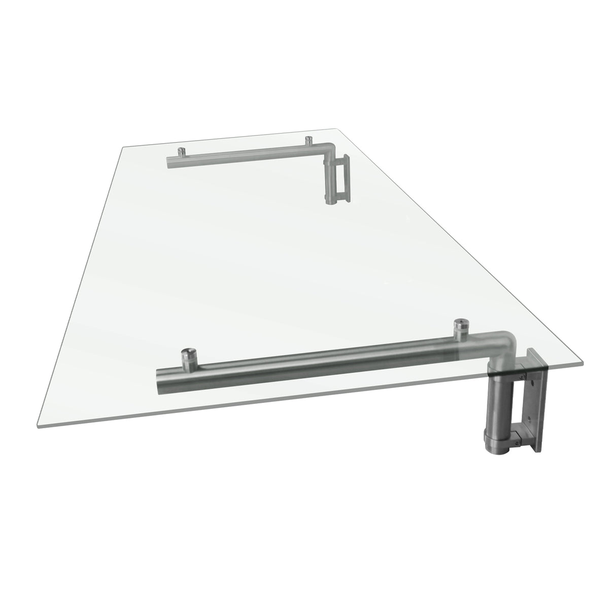 Haustür Vordach Glas - 120cm x 80cm