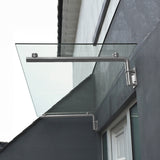 Haustür Vordach Glas - 120cm x 80cm