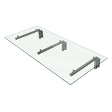 Haustür Vordach Glas - 180cm x 80cm