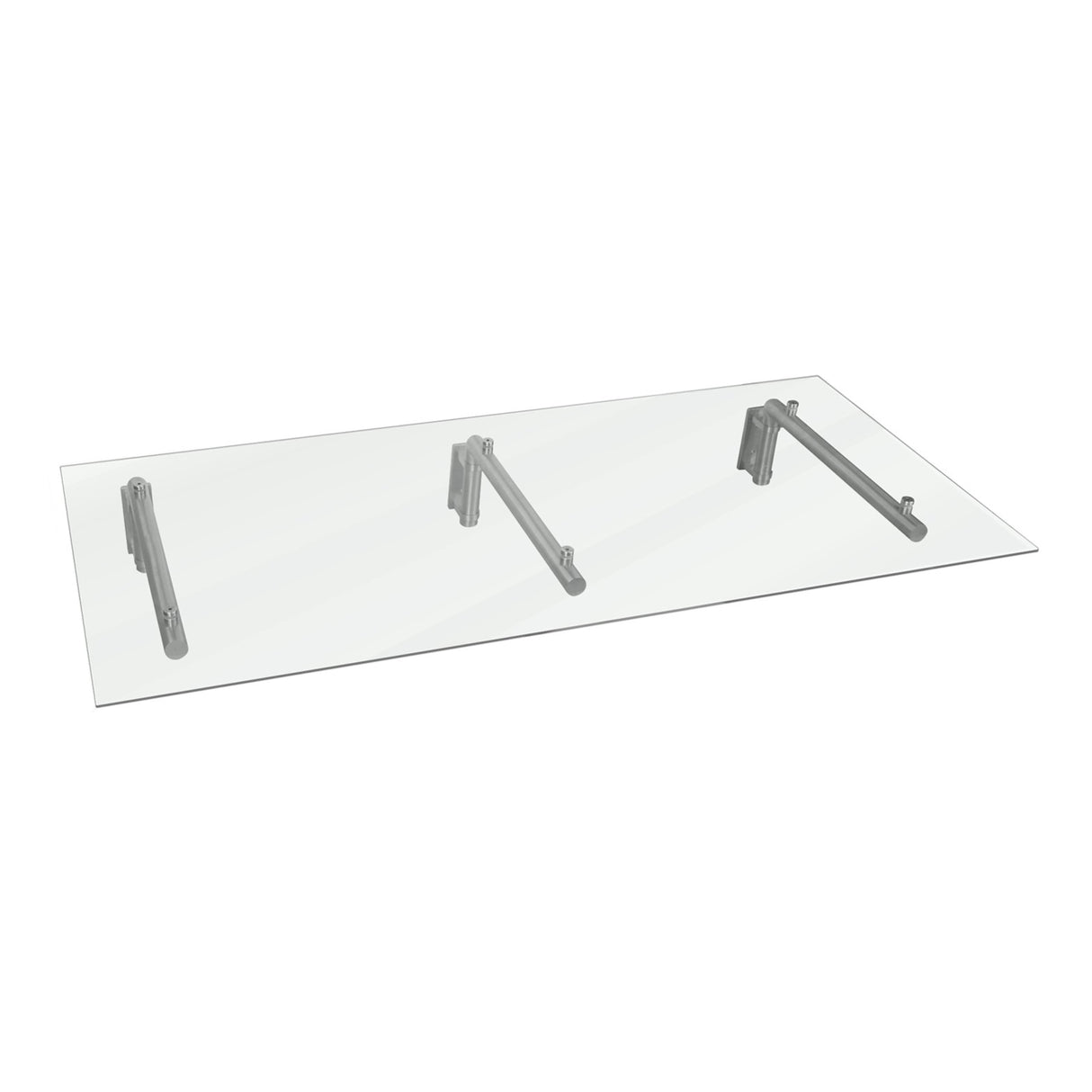 Haustür Vordach Glas - 180cm x 80cm