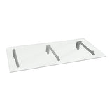 Haustür Vordach Glas - 180cm x 80cm