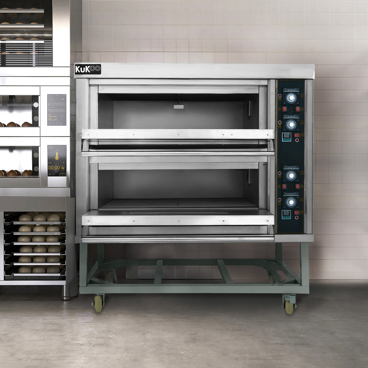 KuKoo großer gewerblicher Pizza- und Backofen