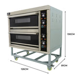 KuKoo großer gewerblicher Pizza- und Backofen