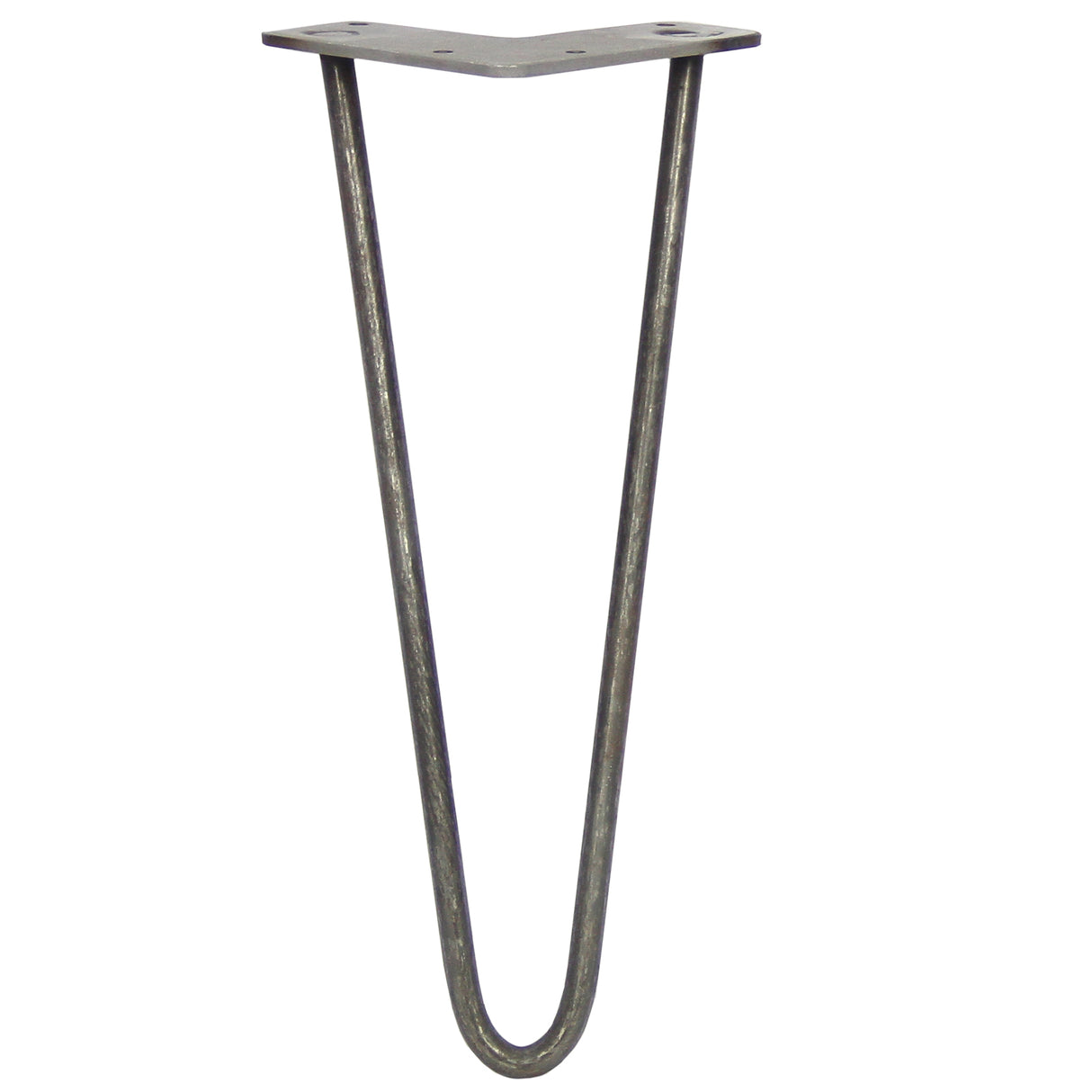 4 x 30.5cm Hairpin Tischbeine 2 Streben Rohstahl 10mm