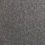 Teppichfliesen in Anthrazitgrau, strukturierte Oberfläche, ideal für moderne Räume, strapazierfähig und pflegeleicht, 40 Stück für 10m²
