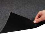 Teppichfliesen in Anthrazit Schwarz, 40 Stück, mit strukturierter Oberfläche und robustem Material, ideal für vielseitige Bodenbeläge