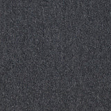 Anthrazitfarbene Teppichfliesen mit feiner Textur, ideal für stilvolle Innenräume, bieten eine elegante und moderne Bodenlösung für 10m²