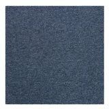 Sturmblauer Teppichfliesen mit feiner Textur, quadratisch, ideal für moderne Innenräume, strapazierfähig und pflegeleicht, 40 Stück für 10 m²