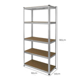 Verzinktes Regalsystem 90 x 40 x 180