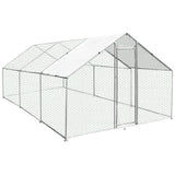 Hühner Freilauf 4m x 6m x 2m