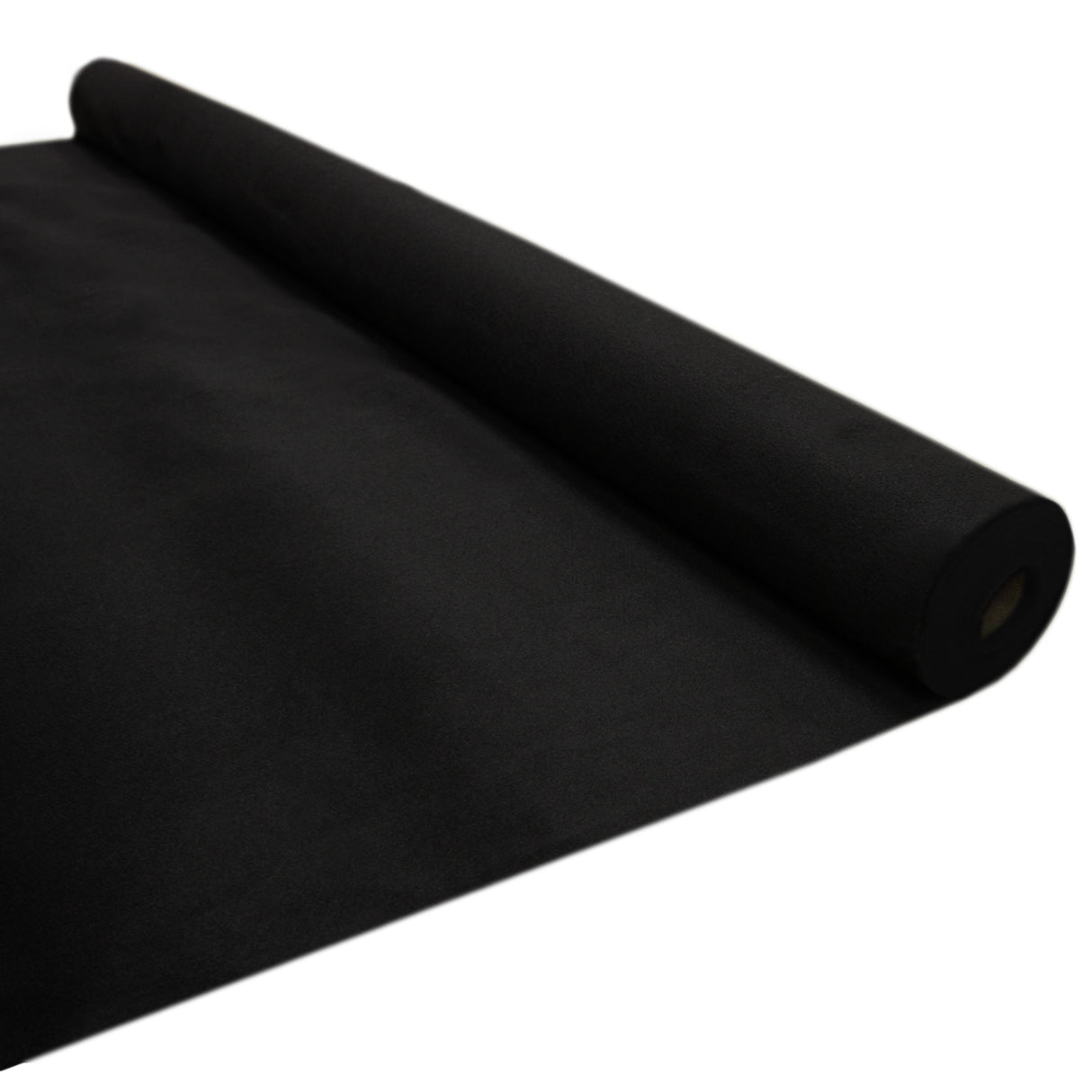 Schwarze Transporterverkleidung aus strapazierfähigem Material, 11 m², ideal für Camperküchen, mit glatter, mattschwarzer Oberfläche und flexibler Struktur