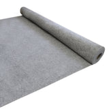Rauchgraue Transporterverkleidung aus robustem Material, 11 m² groß, mit weicher, filzartiger Textur, ideal für VW Caddy Regalsysteme