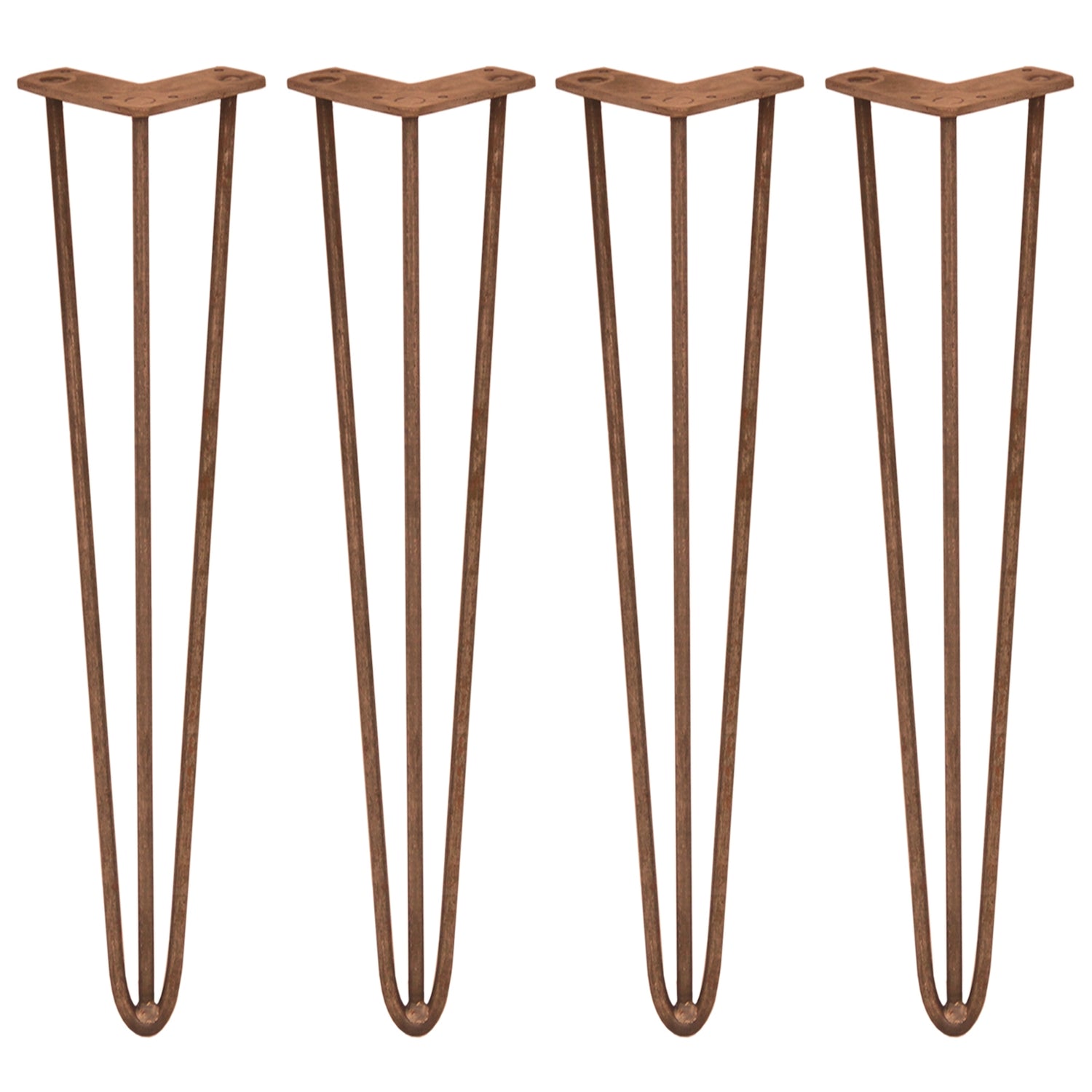 4 x Hairpin Legs Tischbeine 71cm 3 Streben