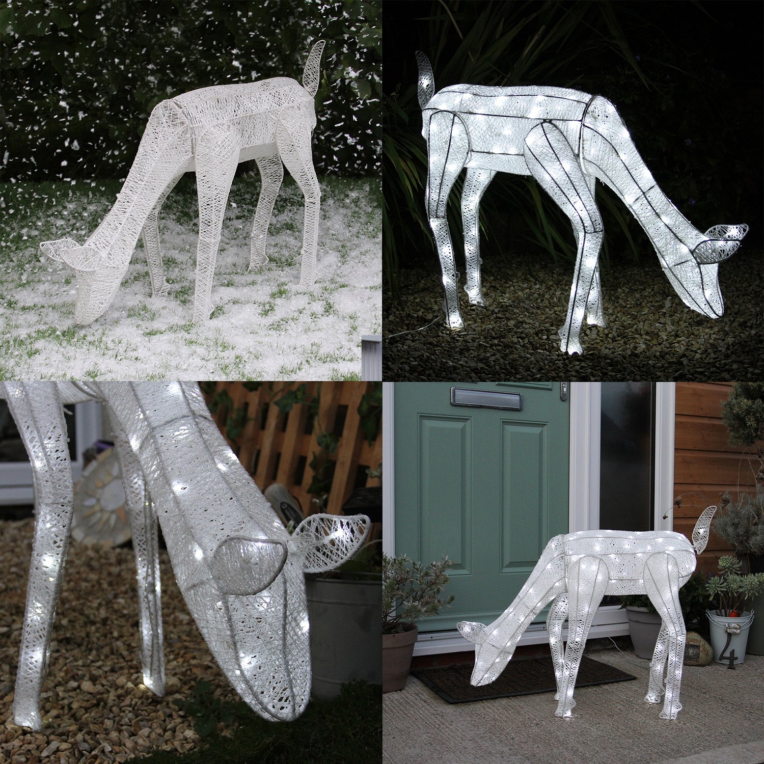 61cm LED beleuchtetes Rentier - Reh