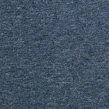 40 Teppichfliesen 50 x 50cm Kohle-Schwarz & Sturmblau 10m²