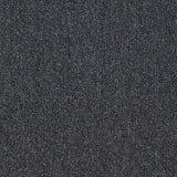 40 Teppichfliesen 50 x 50cm Kohle-Schwarz & Sturmblau 10m²