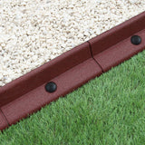 Rasenkante Beeteinfassung Terracotta 4 Stück