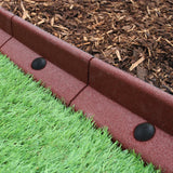 Rasenkante Beeteinfassung Terracotta 10 Stück