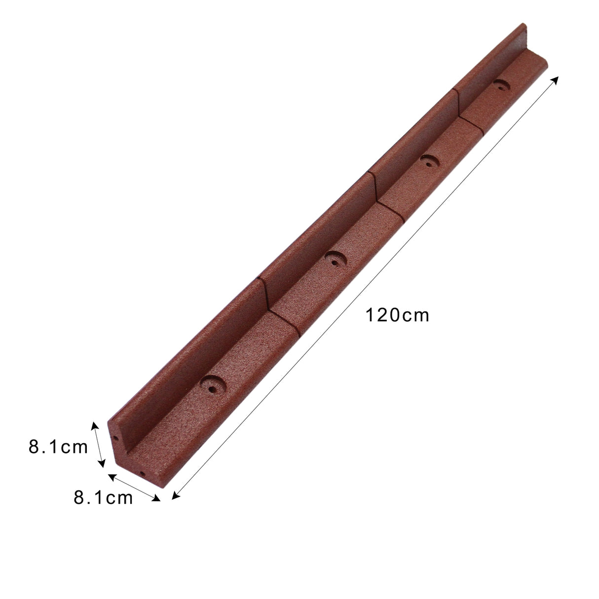 Rasenkante Beeteinfassung Terracotta 10 Stück